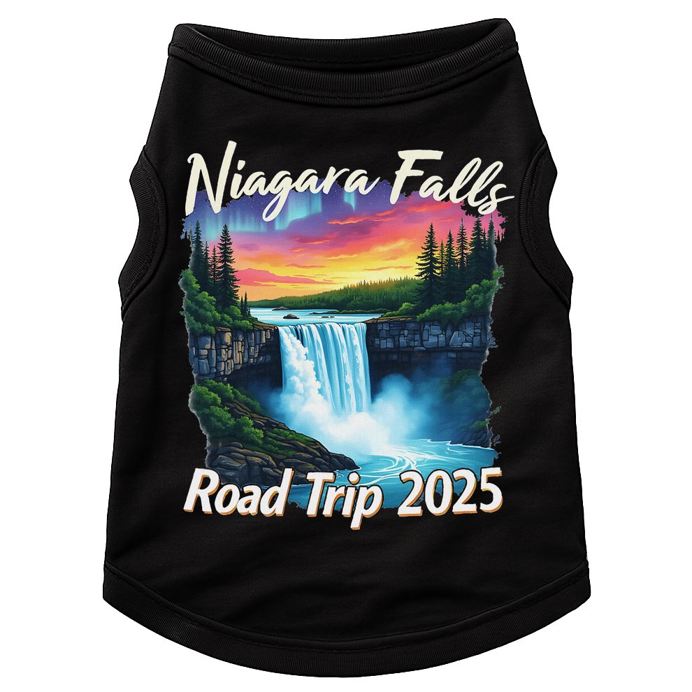 Niagara Falls Road Trip Family Vacation Trip Doggie Tank
