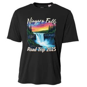 Niagara Falls Road Trip Family Vacation Trip Cooling Performance Crew T-Shirt