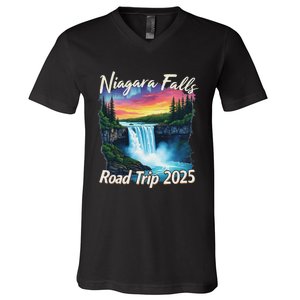 Niagara Falls Road Trip Family Vacation Trip V-Neck T-Shirt