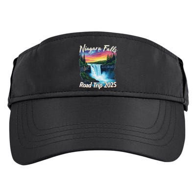 Niagara Falls Road Trip Family Vacation Trip Adult Drive Performance Visor