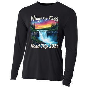 Niagara Falls Road Trip Family Vacation Trip Cooling Performance Long Sleeve Crew