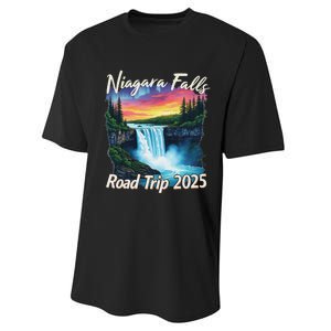 Niagara Falls Road Trip Family Vacation Trip Performance Sprint T-Shirt