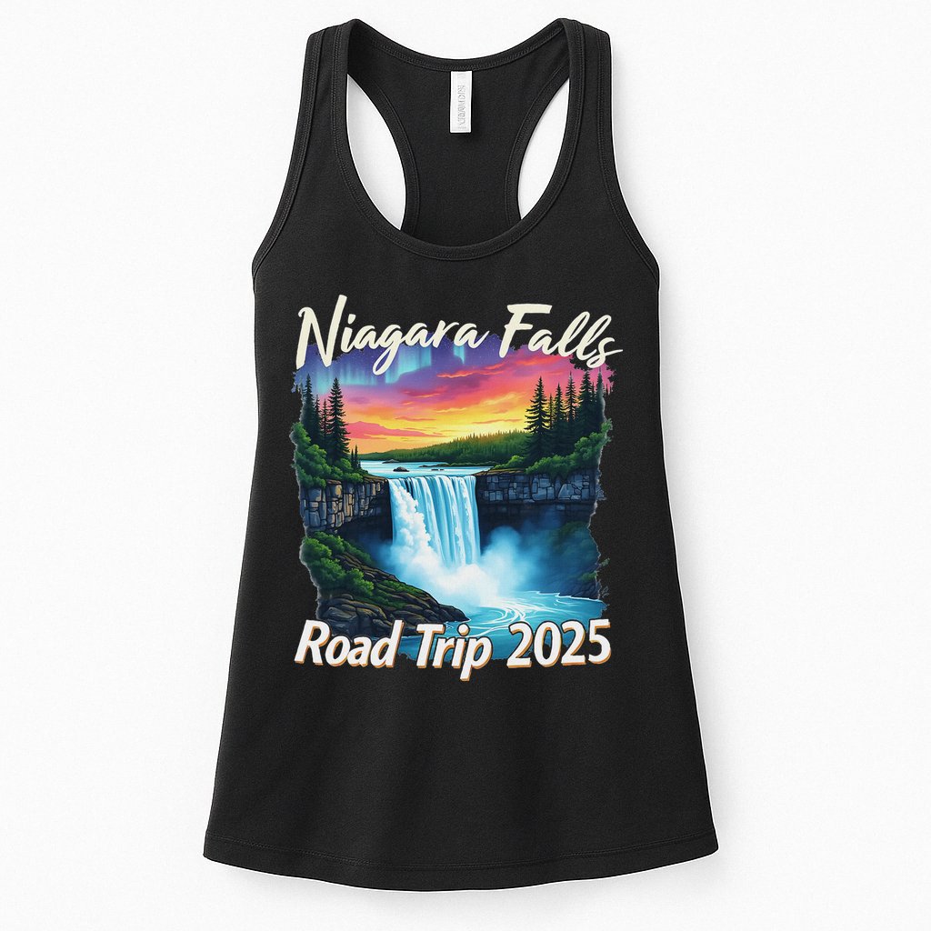 Niagara Falls Road Trip Family Vacation Trip Womens Tank Top
