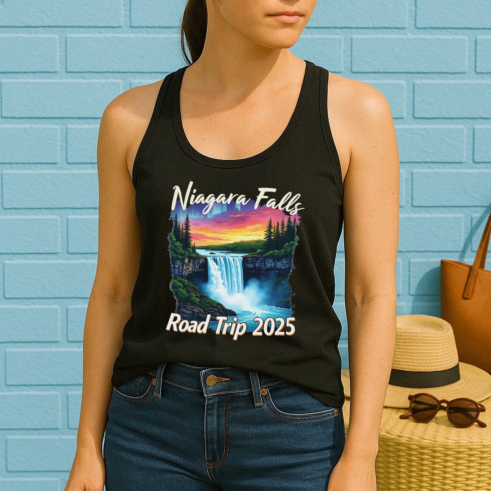 Niagara Falls Road Trip Family Vacation Trip Womens Tank Top