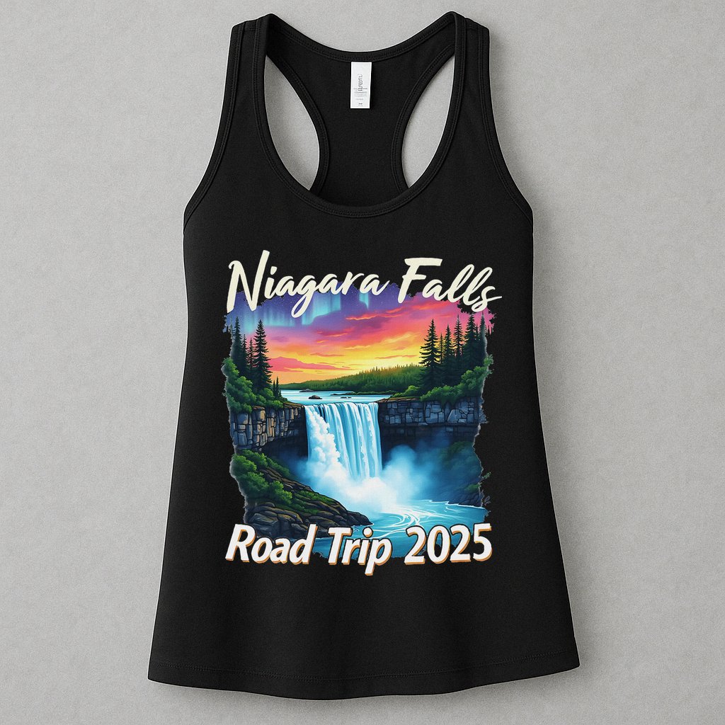 Niagara Falls Road Trip Family Vacation Trip Womens Tank Top