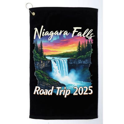 Niagara Falls Road Trip Family Vacation Trip Golf Towel