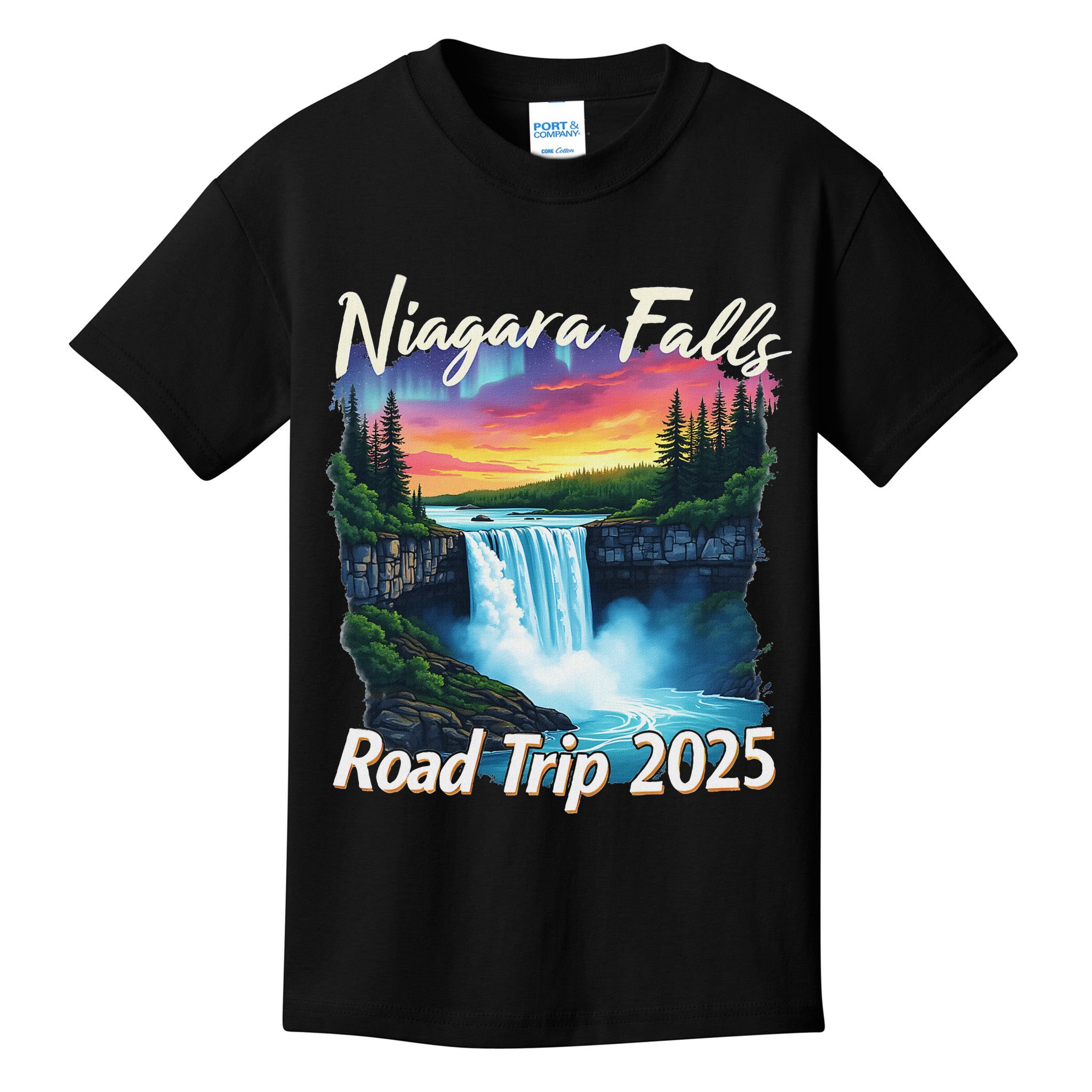 Niagara Falls Road Trip Family Vacation Trip Kids T-Shirt