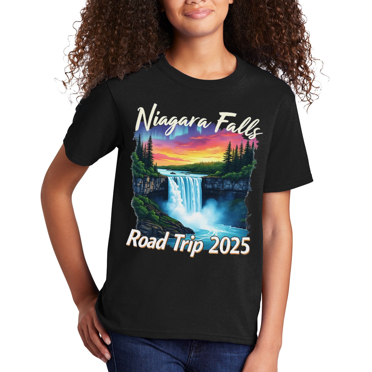 Niagara Falls Road Trip Family Vacation Trip Kids T-Shirt
