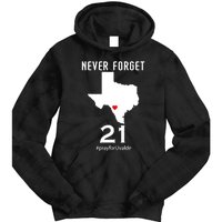 Never Forget Robb Elementary School Texas Pray For Uvalde Tie Dye Hoodie