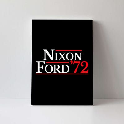 Nixon F.O.R.D Retro Election 1972 Canvas