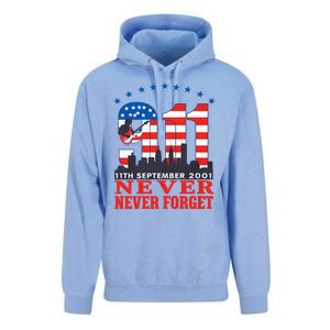 Never Forget September 11 2001 Memorial Day American Flag Unisex Surf Hoodie