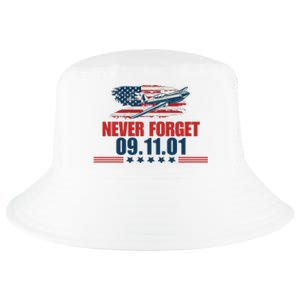 Never Forget September 11 2001 Memorial Day American Flag Cool Comfort Performance Bucket Hat