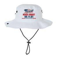 Never Forget September 11 2001 Memorial Day American Flag Legacy Cool Fit Booney Bucket Hat