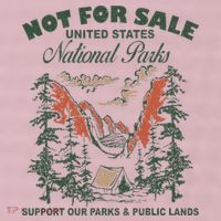 Not For Sale National Parks Support Our Parks 25L Jumbo Tote