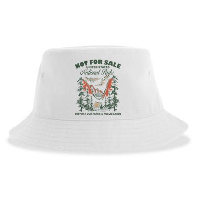 Not For Sale National Parks Support Our Parks Sustainable Bucket Hat