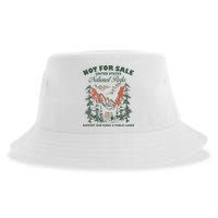 Not For Sale National Parks Support Our Parks Sustainable Bucket Hat