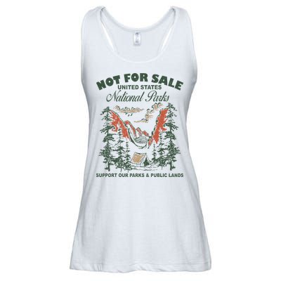 Not For Sale National Parks Support Our Parks Ladies Essential Flowy Tank
