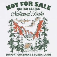 Not For Sale National Parks Support Our Parks Flatbill Hat