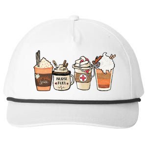 Nurse Fuel Spiced Coffee Thanksgiving Stethoscope Gift Snapback Five-Panel Rope Hat