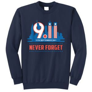 Never Forget September 11 2001 Memorial Day American Flag Sweatshirt