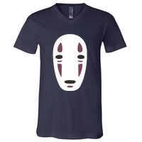 No Face Spirited Away V-Neck T-Shirt