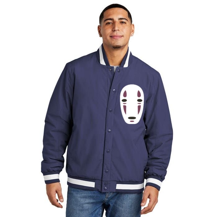 No Face Spirited Away Insulated Varsity Jacket