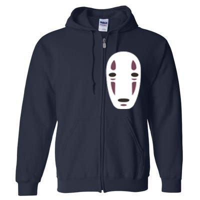 No Face Spirited Away Full Zip Hoodie