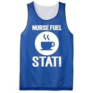 Nurse Fuel Stat Funny Coffee Meaningful Gift Mesh Reversible Basketball Jersey Tank