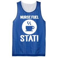 Nurse Fuel Stat Funny Coffee Meaningful Gift Mesh Reversible Basketball Jersey Tank