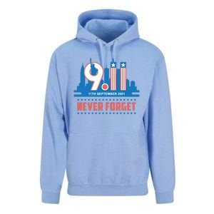 Never Forget September 11 2001 Memorial Day American Flag Unisex Surf Hoodie