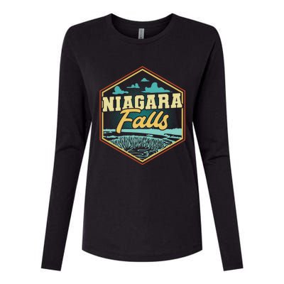 Niagara Falls Souvenir Cool Gift Matching Last Minute Gift Womens Cotton Relaxed Long Sleeve T-Shirt