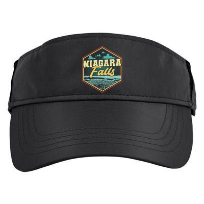 Niagara Falls Souvenir Cool Gift Matching Last Minute Gift Adult Drive Performance Visor
