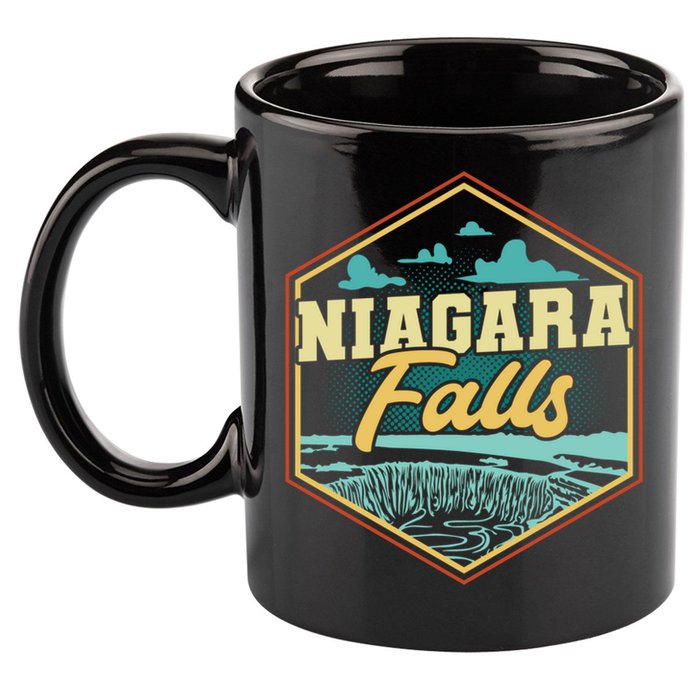 Niagara Falls Souvenir Cool Gift Matching Last Minute Gift 11oz C Handle Ceramic Mug