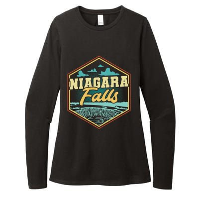 Niagara Falls Souvenir Cool Gift Matching Last Minute Gift Womens CVC Long Sleeve Shirt