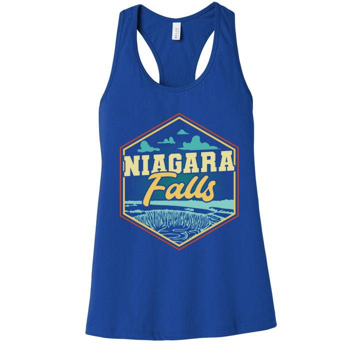 Niagara Falls Souvenir Cool Gift Matching Last Minute Gift Women's Racerback Tank