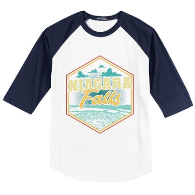 Niagara Falls Souvenir Cool Gift Matching Last Minute Gift Baseball Sleeve Shirt