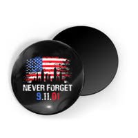 Never Forget September 11 2001 Memorial Day American Flag Magnet