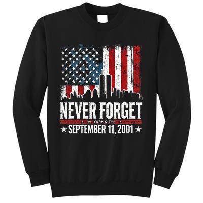 Never Forget September 11 2001 Memorial Day Sweatshirt