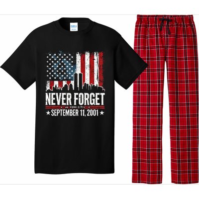 Never Forget September 11 2001 Memorial Day Pajama Set