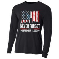 Never Forget September 11 2001 Memorial Day Cooling Performance Long Sleeve Crew