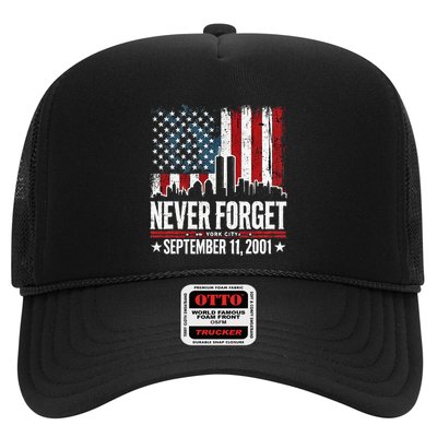 Never Forget September 11 2001 Memorial Day Trucker Hat