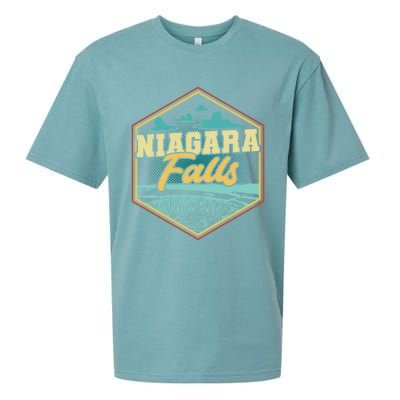 Niagara Falls Souvenir Meaningful Gift Matching Last Minute Cute Gift Sueded Cloud Jersey T-Shirt