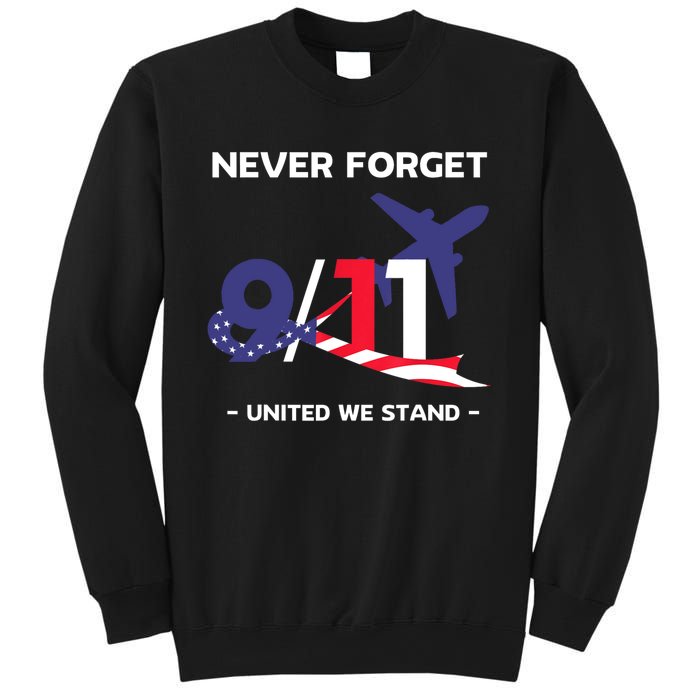 Never Forget September 11 2001 Memorial Day American Flag Sweatshirt