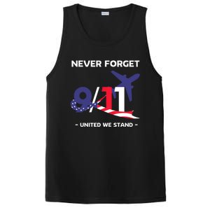 Never Forget September 11 2001 Memorial Day American Flag PosiCharge Competitor Tank