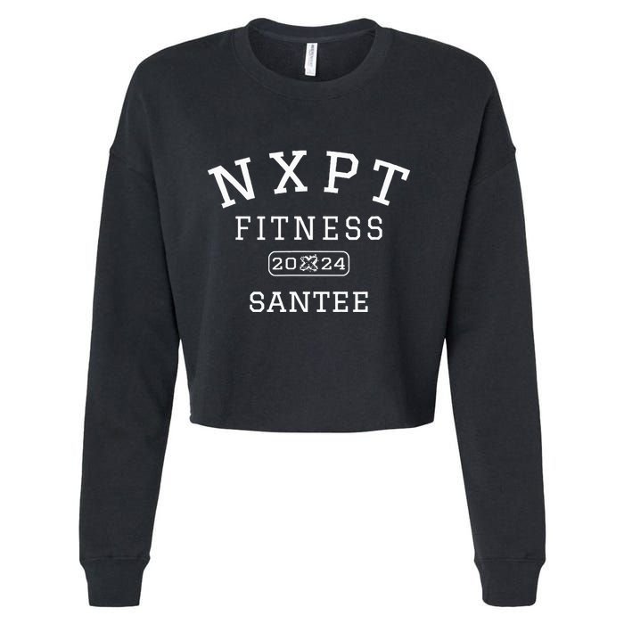Nxpt Fitness Studio 2024 Cropped Pullover Crew