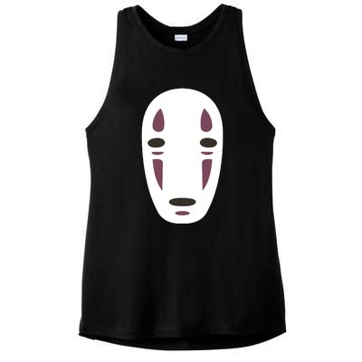 No Face Spirited Away Ladies PosiCharge Tri-Blend Wicking Tank