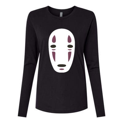 No Face Spirited Away Womens Cotton Relaxed Long Sleeve T-Shirt