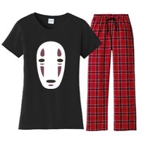 No Face Spirited Away Women's Flannel Pajama Set