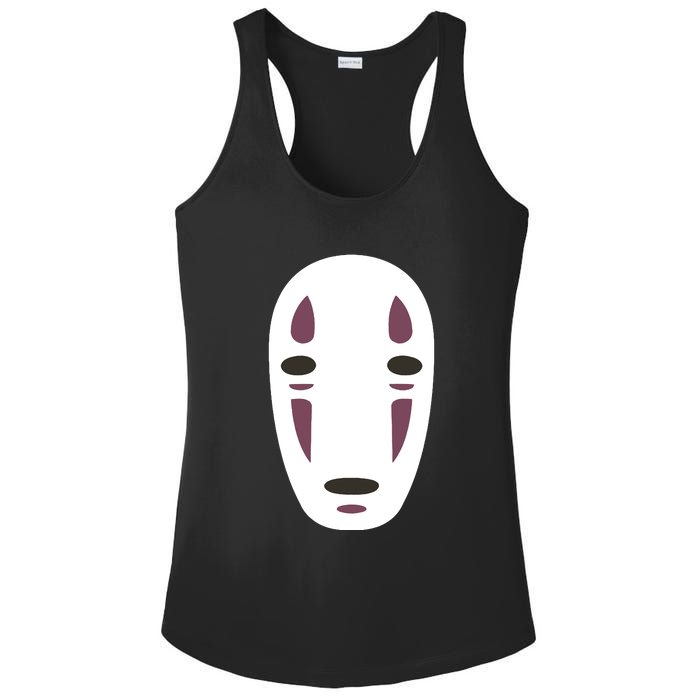 No Face Spirited Away Ladies PosiCharge Competitor Racerback Tank