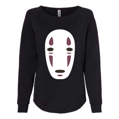 No Face Spirited Away Womens California Wash Sweatshirt